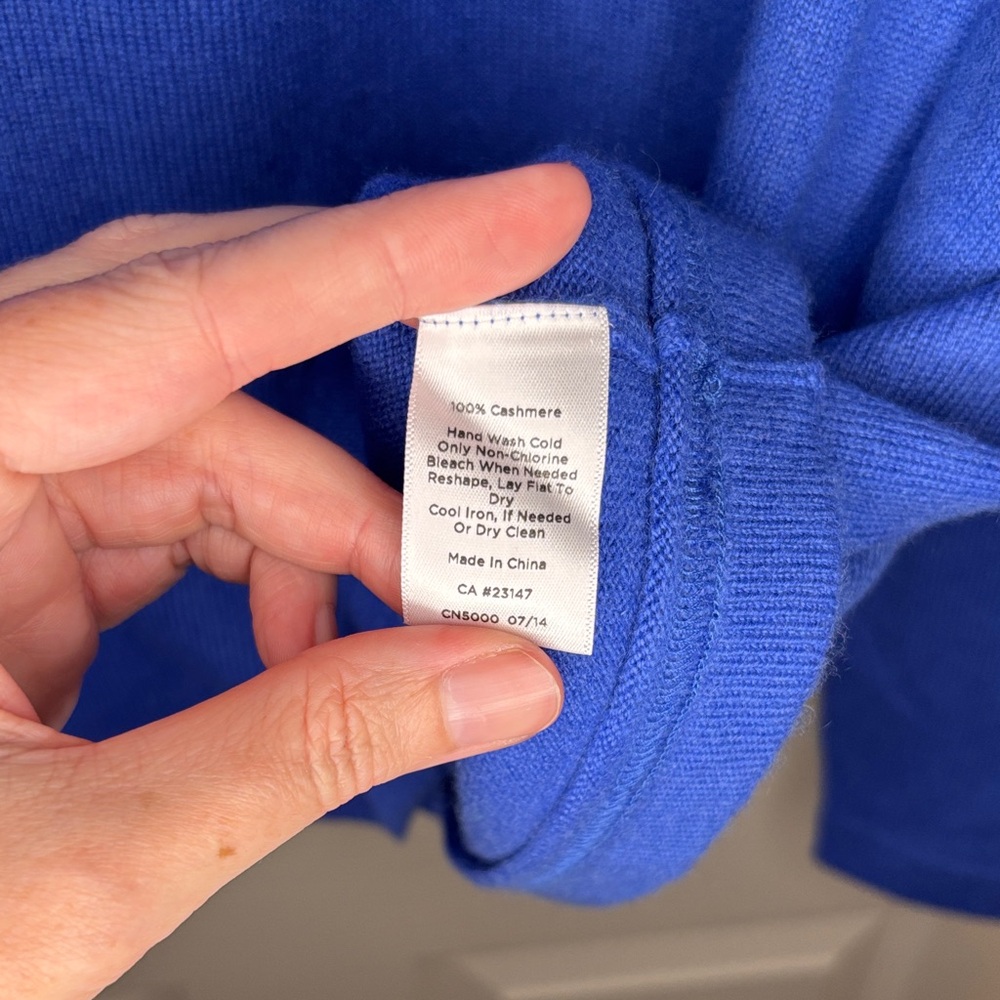 Talbots Cashmere Sweater - Picture 5 of 6